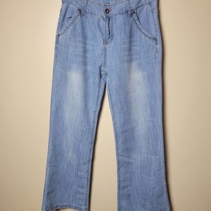 Womens Geep Miley Wide Leg Jeans Size 32 NWT